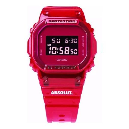 

Часы CASIO G-Shock Square 'Pink', красный