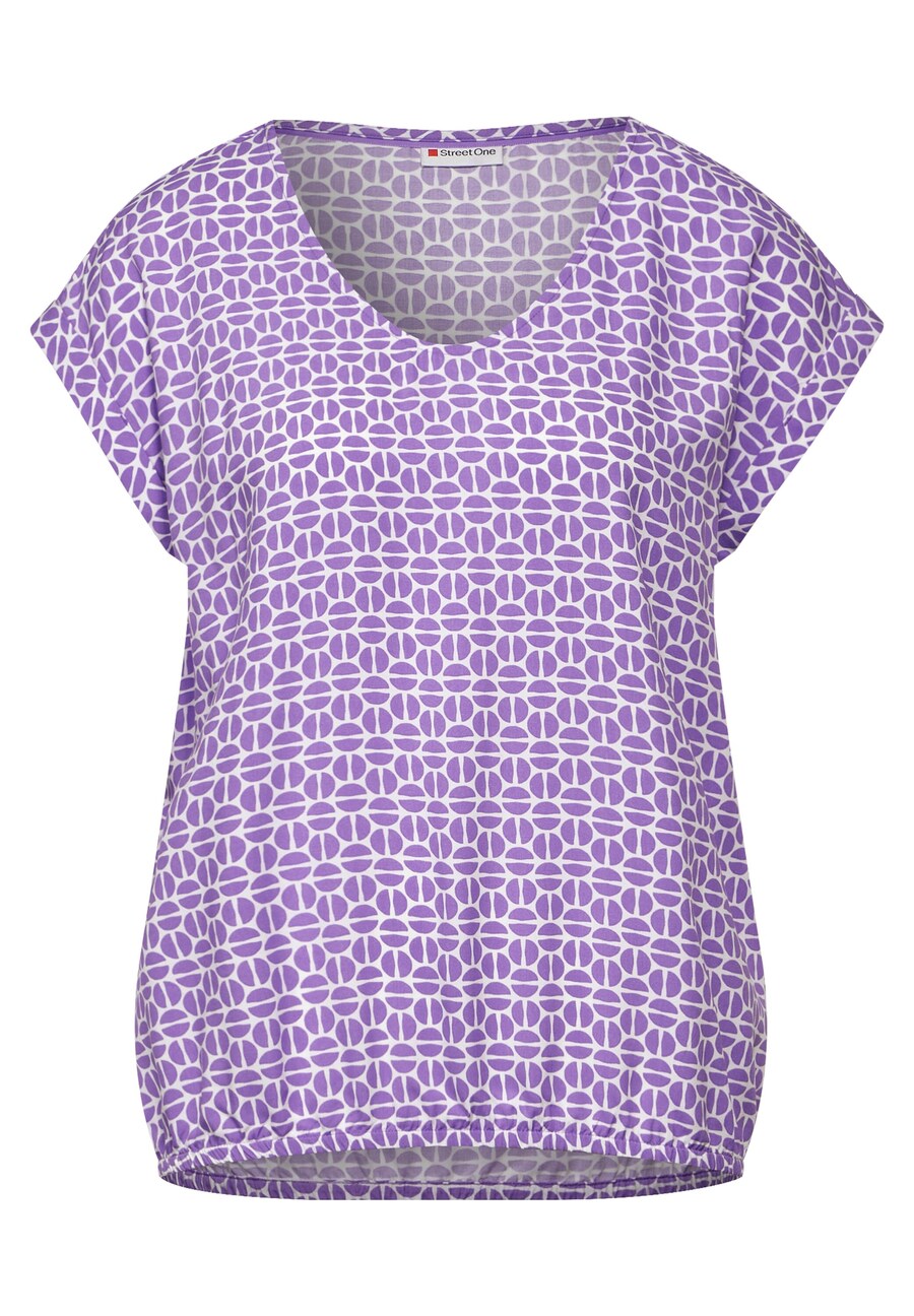 

Блуза STREET ONE Blouse, цвет mottled purple