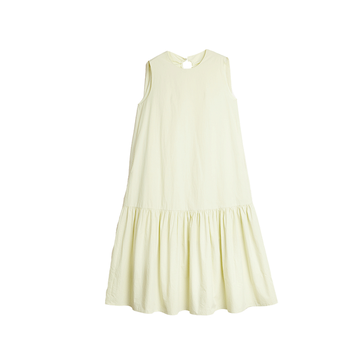 

ELLE Женское платье без рукавов yellow