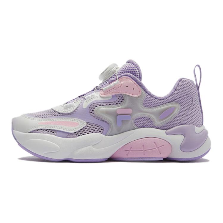 

FILA KIDS Детские кроссовки с низким верхом, устойчивые к истиранию, дышащие, с отскоком, фиолетовые