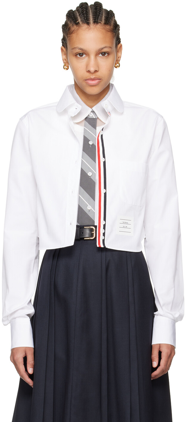 

Укороченная рубашка Thom Browne