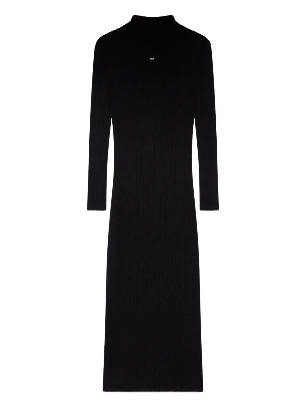 

Платье макси с длинными рукавами Gcds, черный