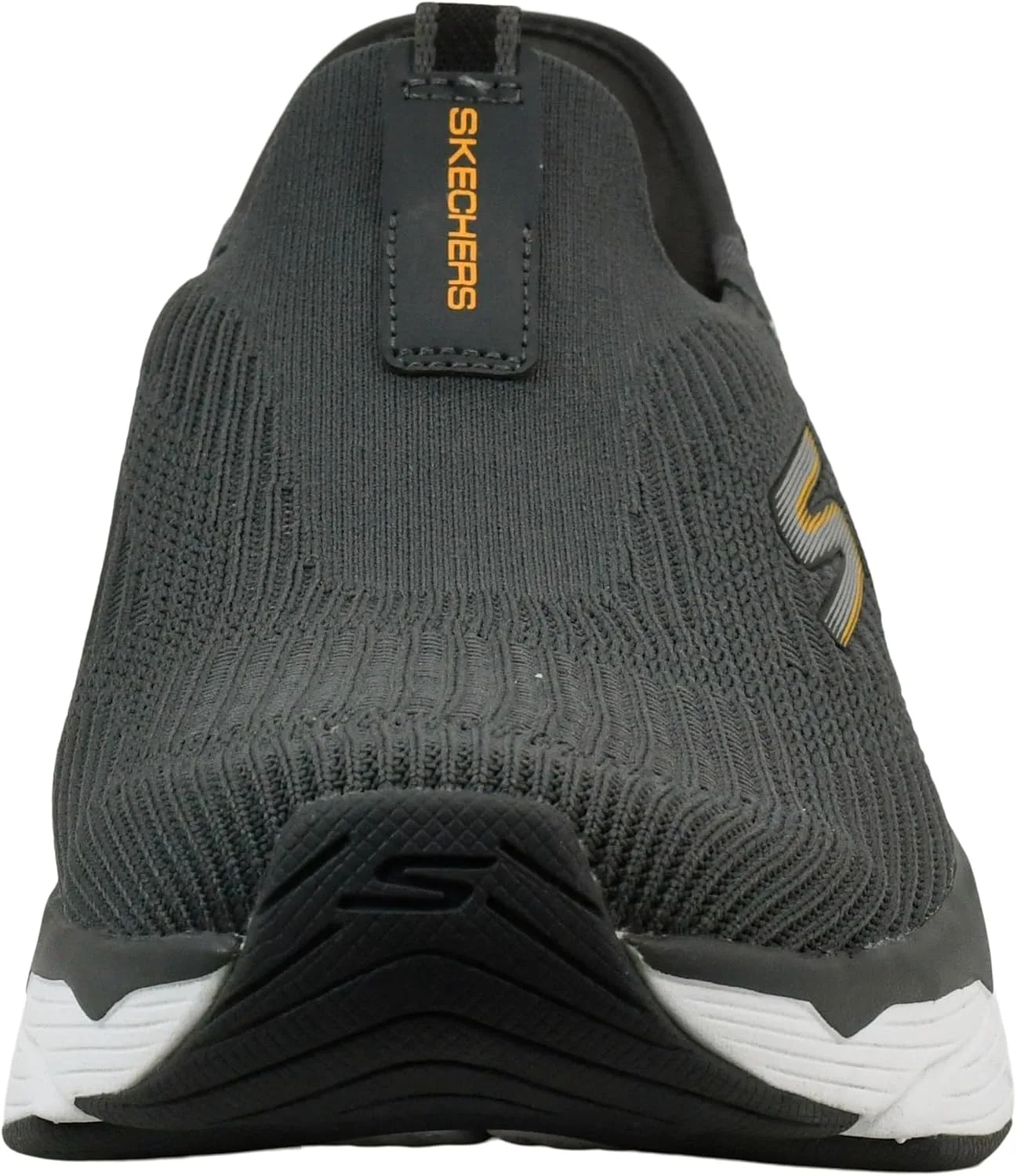 Мужские слипоны Skechers Performance Max Cushioning-Advantageous, цвет угольно-оранжевый — фото 2