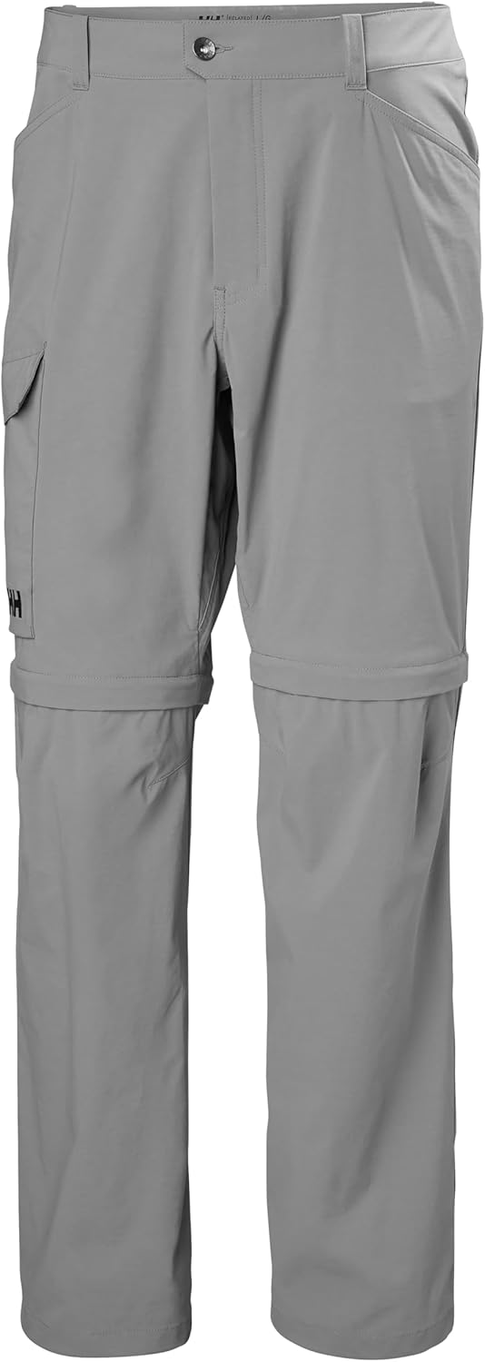 

Helly-Hansen Мужские легкие брюки ELV с отстегивающимися штанинами Helly Hansen, 876 Concrete