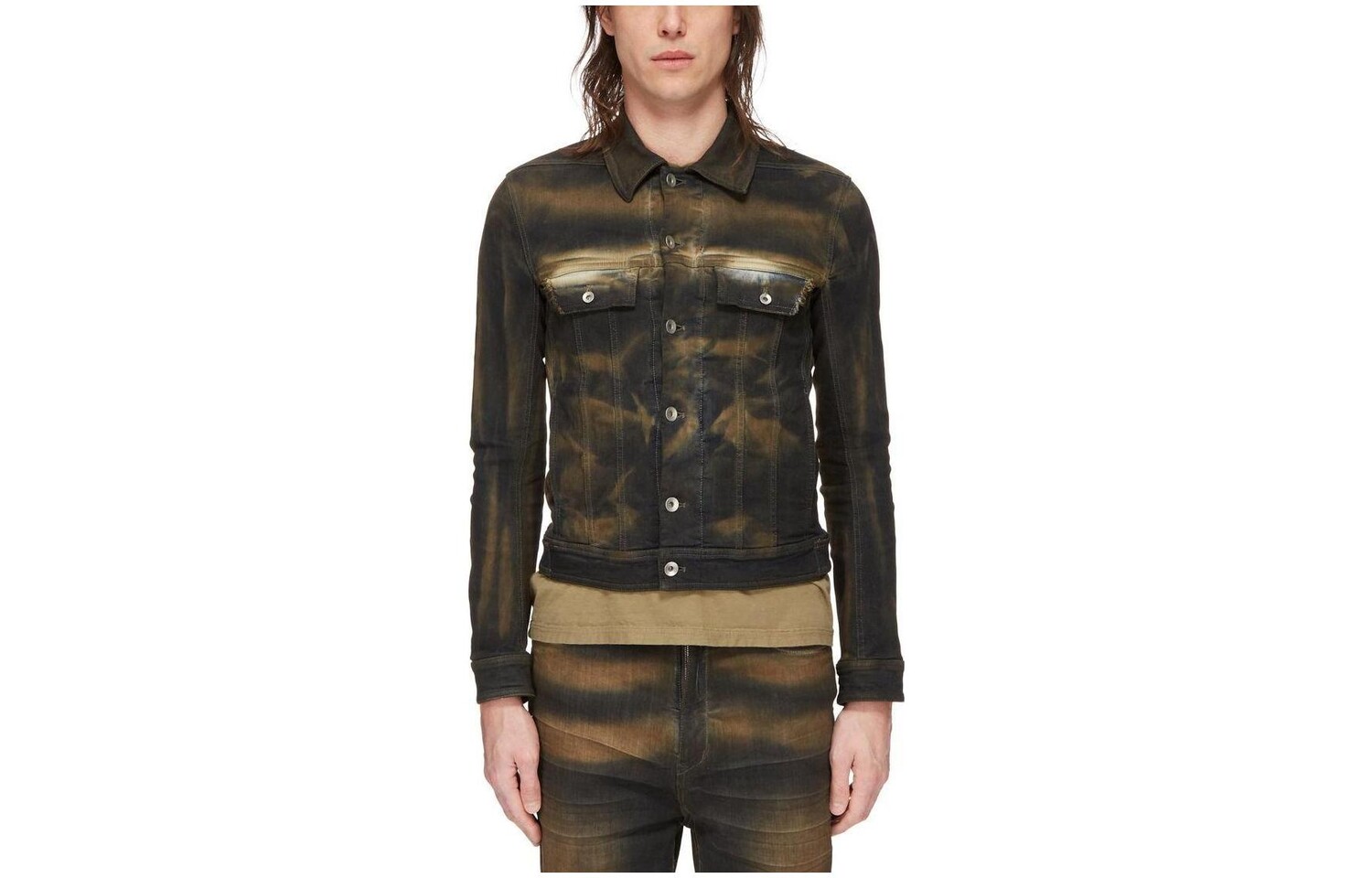 

Куртка мужская многоцветная Rick Owens Drkshdw, цвет Multicolor
