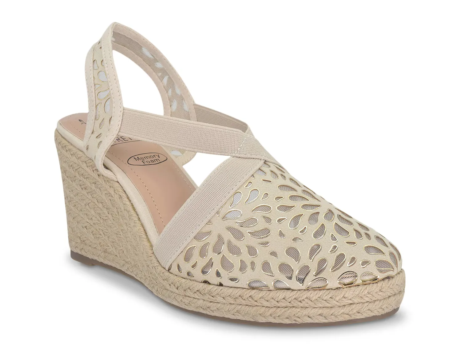 

Сандалии Tuccia Wedge Sandal Impo, слоновая кость