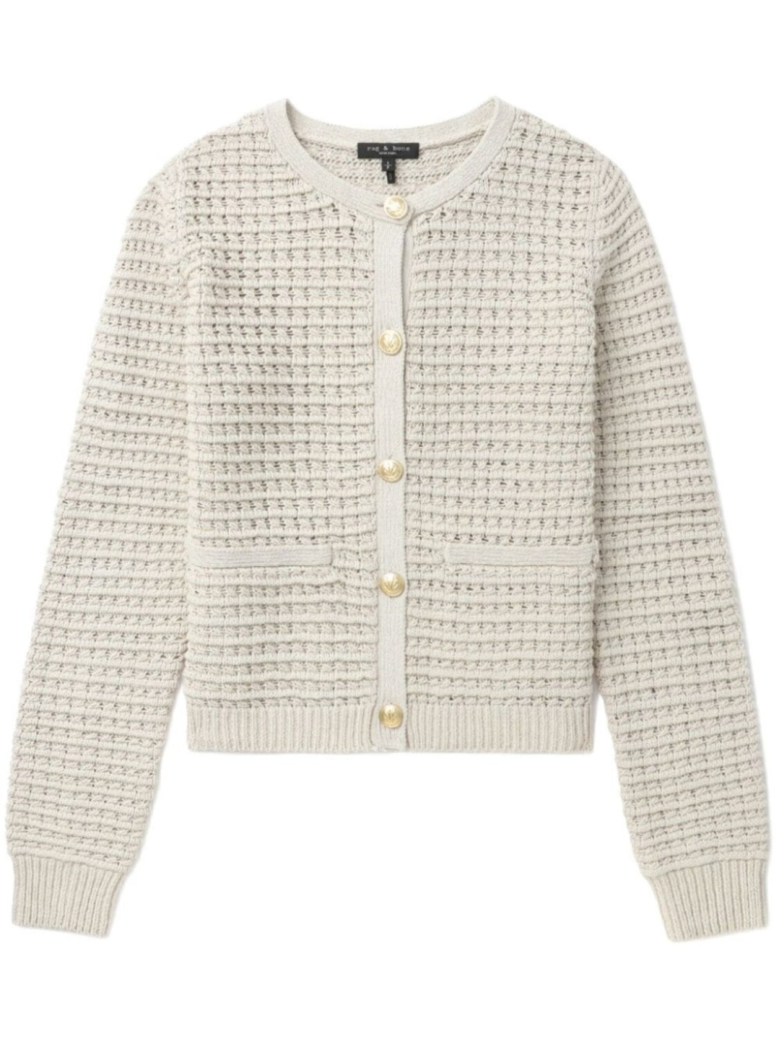 

Rag & bone кардиган Марли, нейтральный цвет