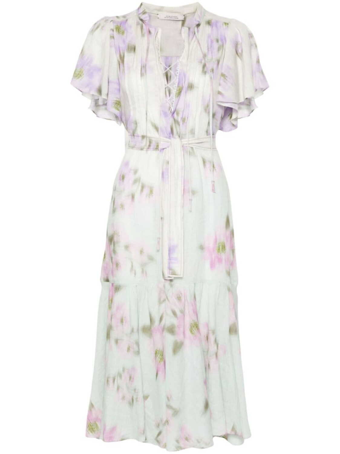 

Dorothee Schumacher платье макси Blooming Volumes, зеленый
