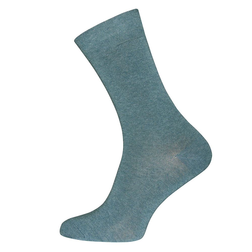 

Носки ewers Uni ohne Gummirand, цвет jeans meliert