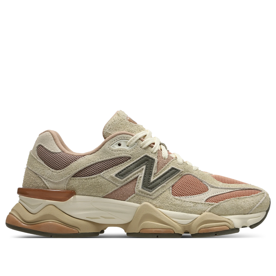 

Кроссовки New Balance 9060 Foot Locker Exclusive 'Flat Taupe Light Sparrow', оранжевый