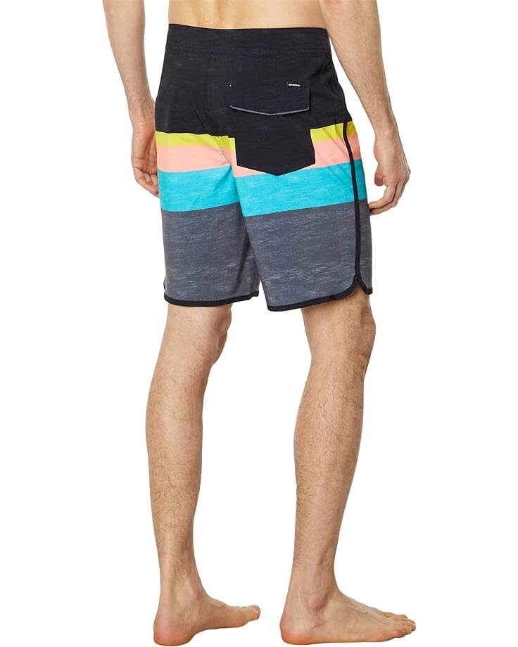 

Шорты для плавания O'Neill Lennox Scallop 19" Boardshorts, черный