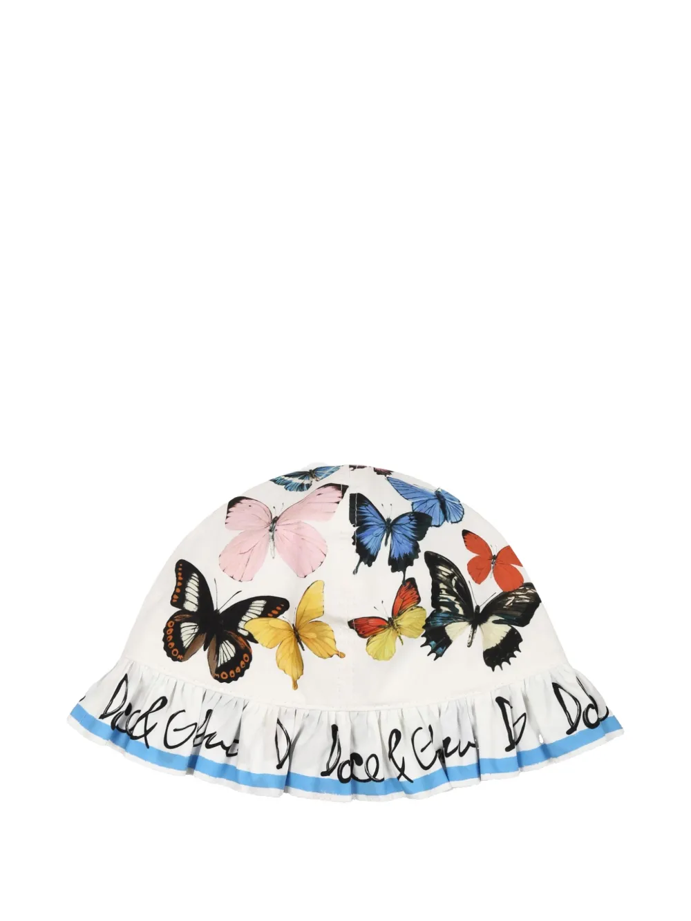

Шляпа с узором Dolce & Gabbana Kids, белый