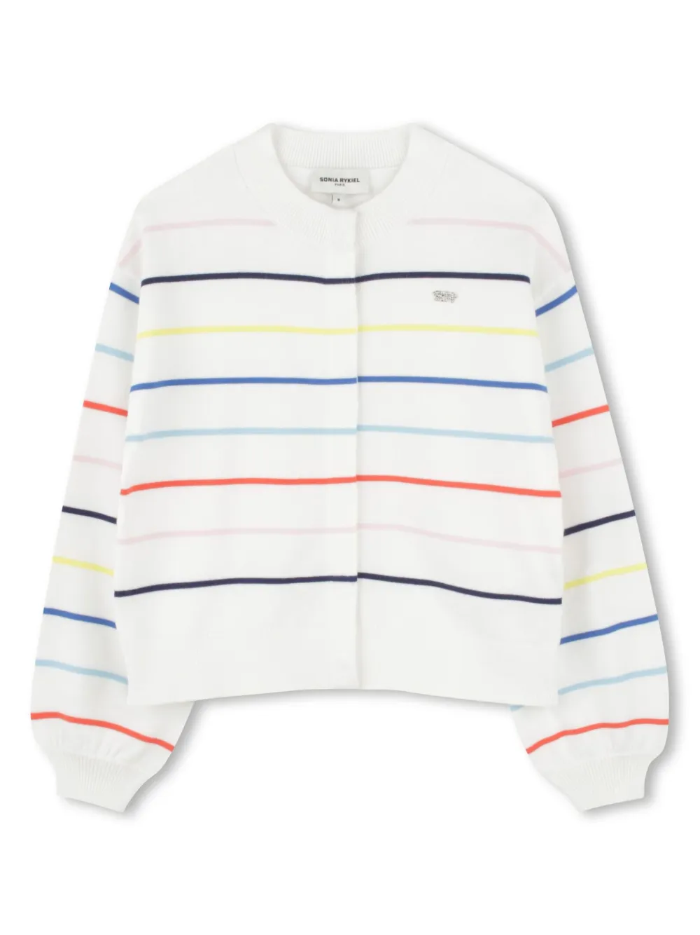 

Кардиган в полоску SONIA RYKIEL ENFANT, белый