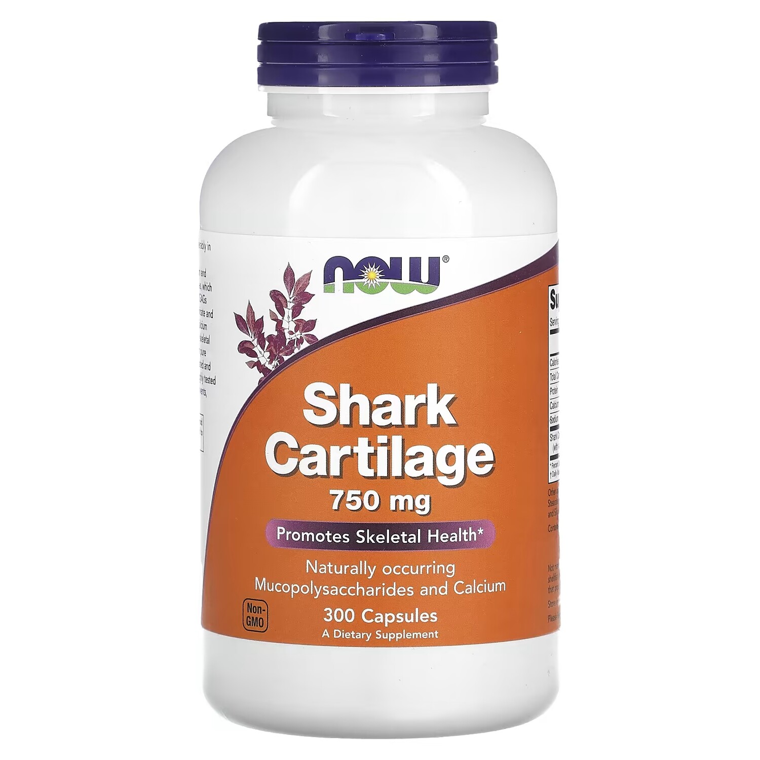 

Добавка NOW Foods Shark Cartilage 750 мг