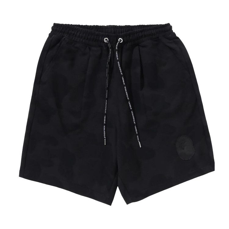 

Шорты BAPE Ink Camo Ape Head Patch Sweat Shorts, Black