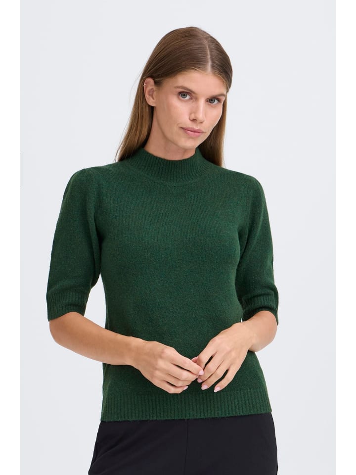 

Oxmo Вязаный свитер OXSif зеленого цвета