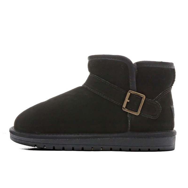 

WARRIOR Унисекс короткие зимние сапоги Chestnut - 202009 черные, цвет 202009 Black