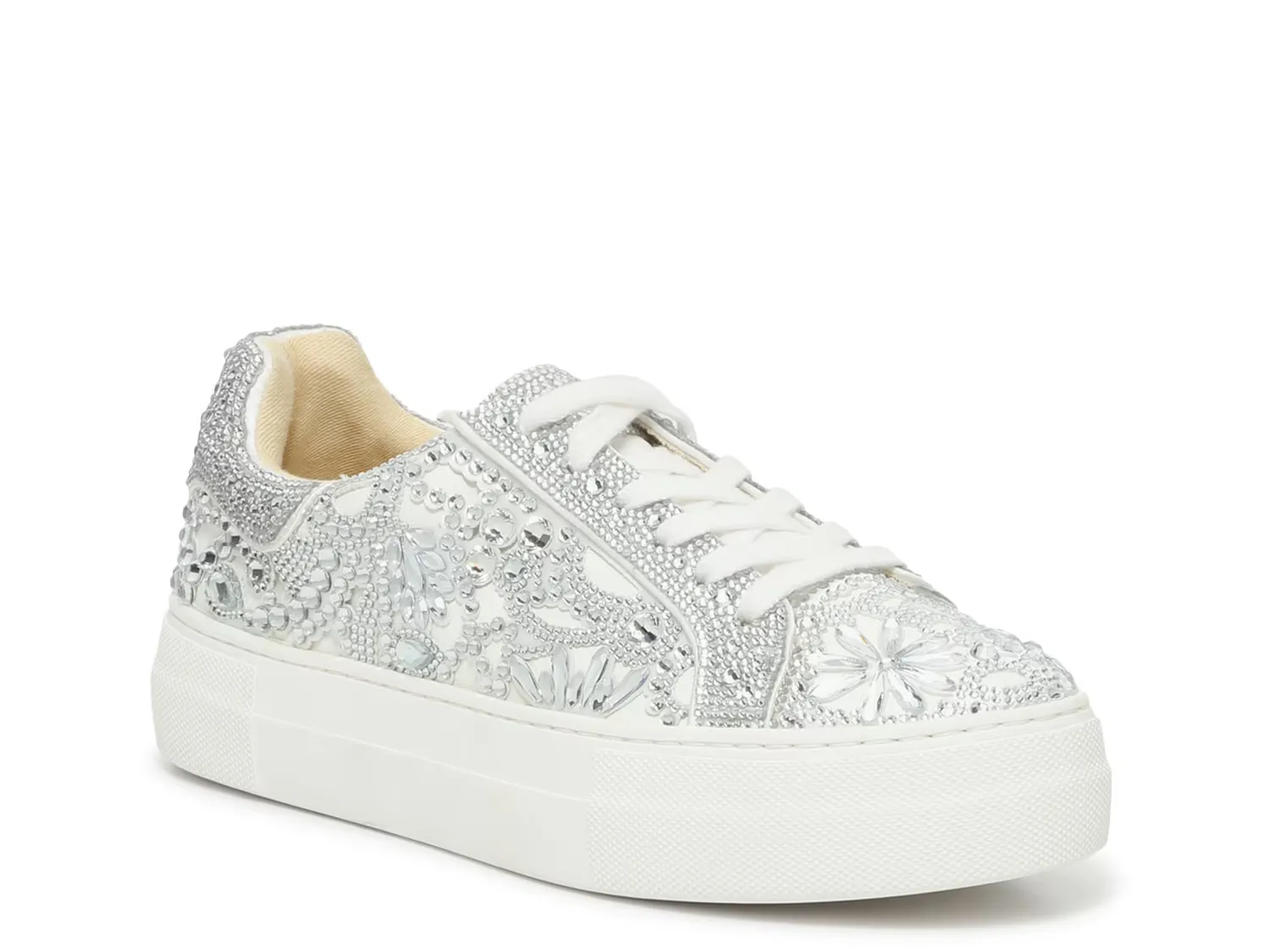 

Кроссовки Lenon Platform Sneaker Betsey Johnson, серебряный/металлик, Серый, Кроссовки Lenon Platform Sneaker Betsey Johnson, серебряный/металлик
