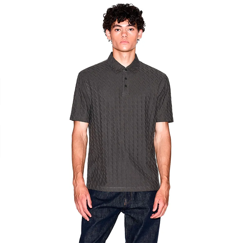 

Поло с коротким рукавом Armani Exchange XM001292_AF10337, серый