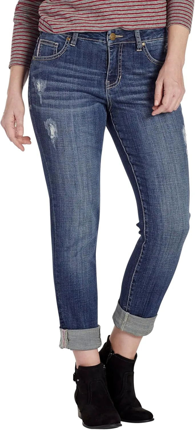 

Джинсы Jag Jeans Carter Mid Rise Girlfriend