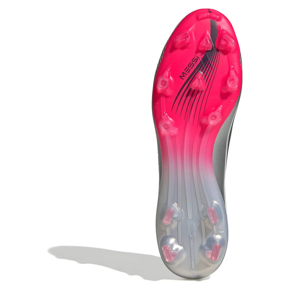 Футбольные бутсы adidas F50 Messi Pro FG, белый — фото 2