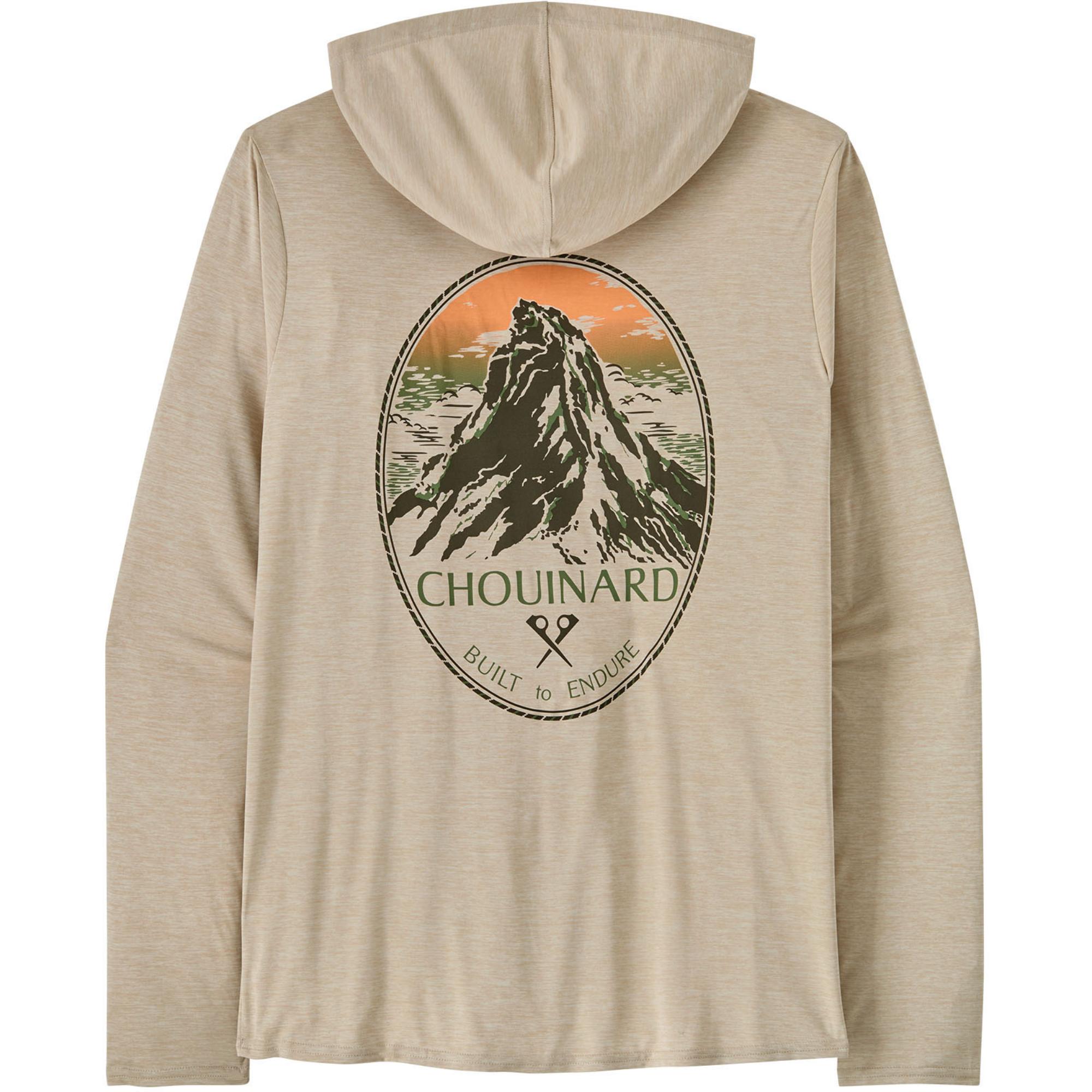 

Мужская толстовка Capilene Cool Daily с графическим принтом Patagonia, Chouinard Crest/Pumice X-Dye