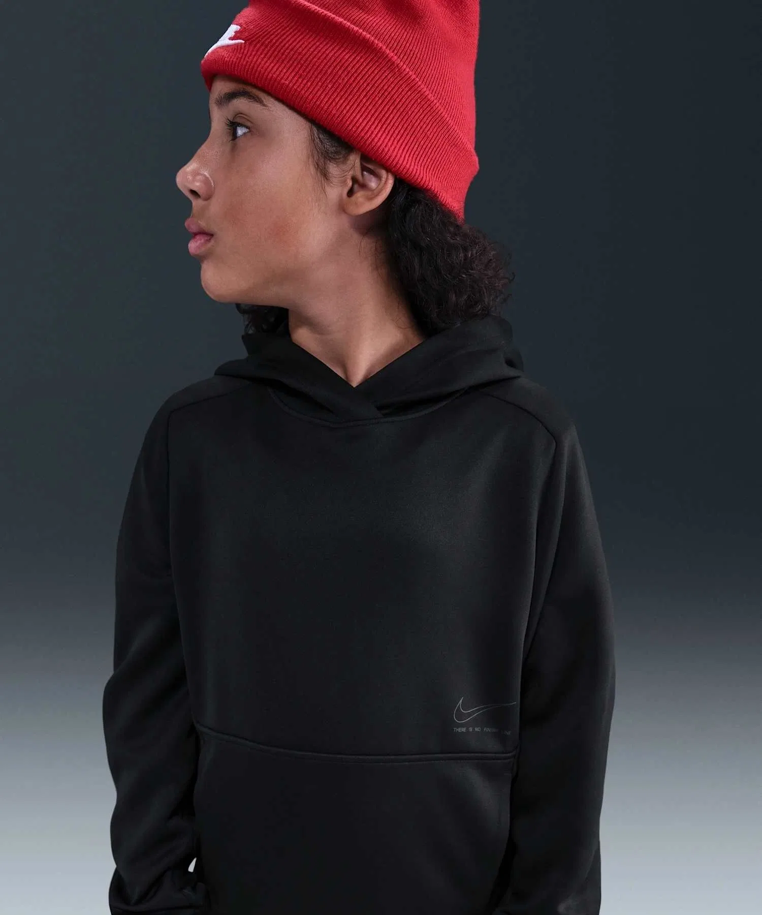 Детская толстовка Nike Sportswear Multi Dri-FIT Pullover Hoodie / Детская толстовка Nike Sportswear Multi Dri-FIT Pullover Hoodie HV0653-011 Black