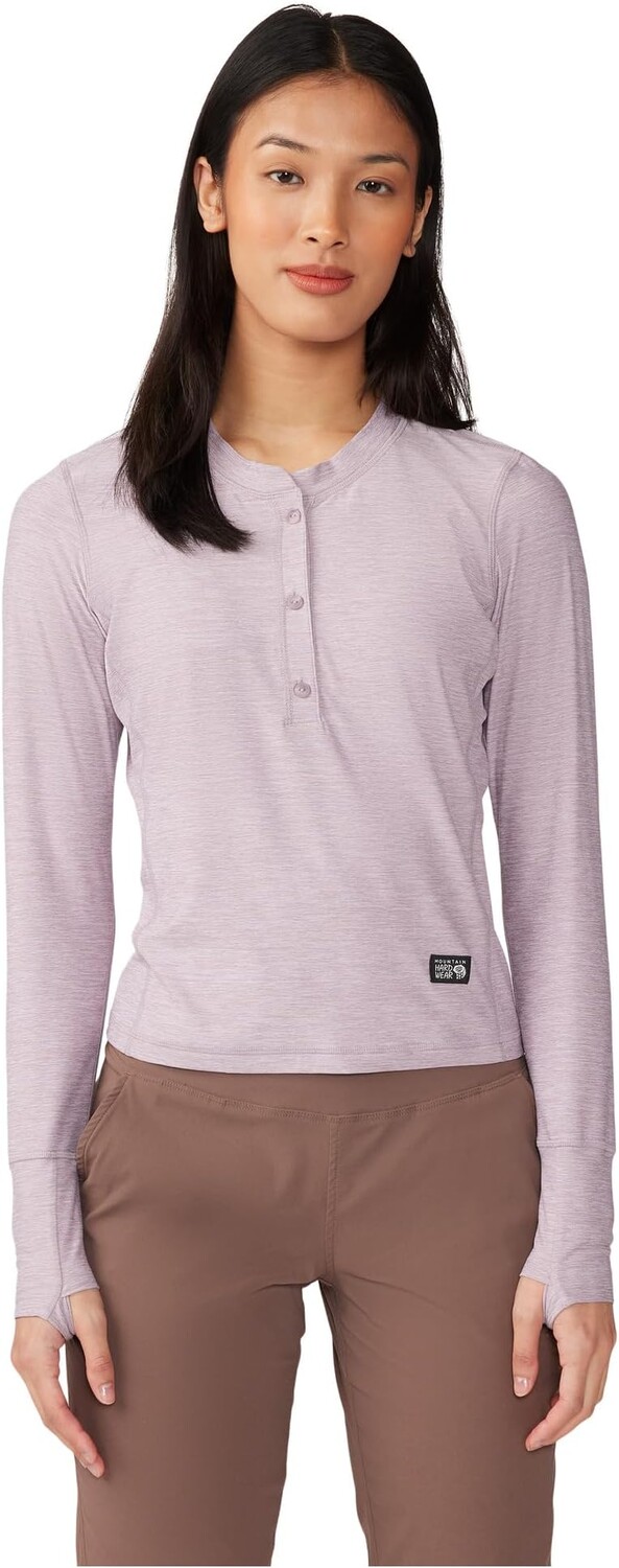 

Лонгслив Mountain Hardwear Chillaction Long Sleeve Crew, цвет Daze Heather