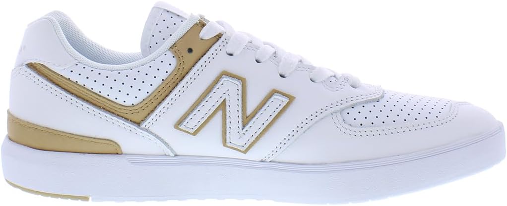 Мужские кроссовки New Balance 574 Vulc, белый/коричневый — фото 2
