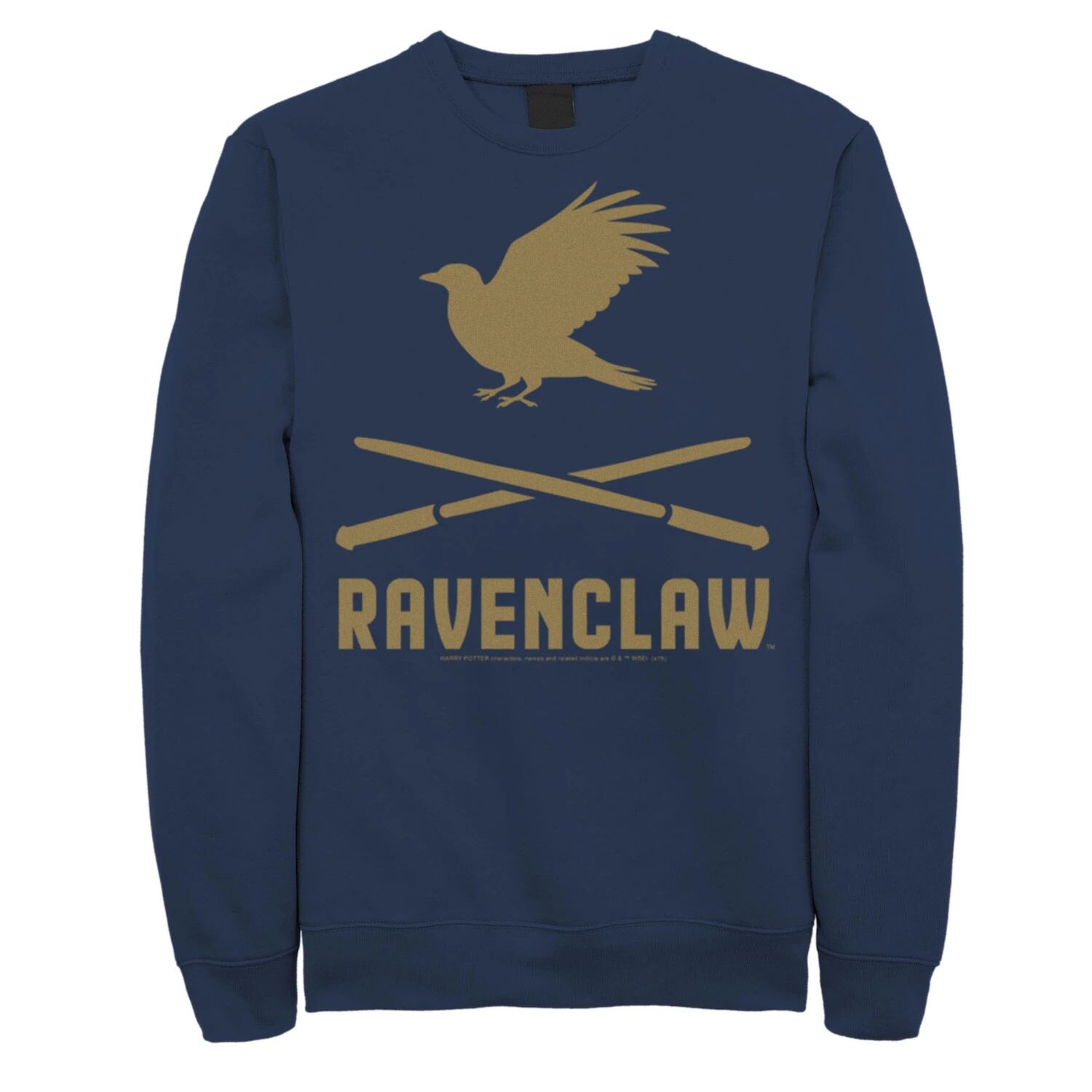 

Мужской свитшот с логотипом Harry Potter Ravenclaw и скрещенными палочками