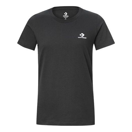 

Футболка logo casual short sleeve black Converse, черный