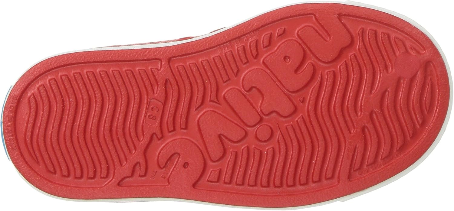 Кроссовки Native Shoes Jefferson для детей любого пола (малыши/маленькие дети), красно-белый — фото 3