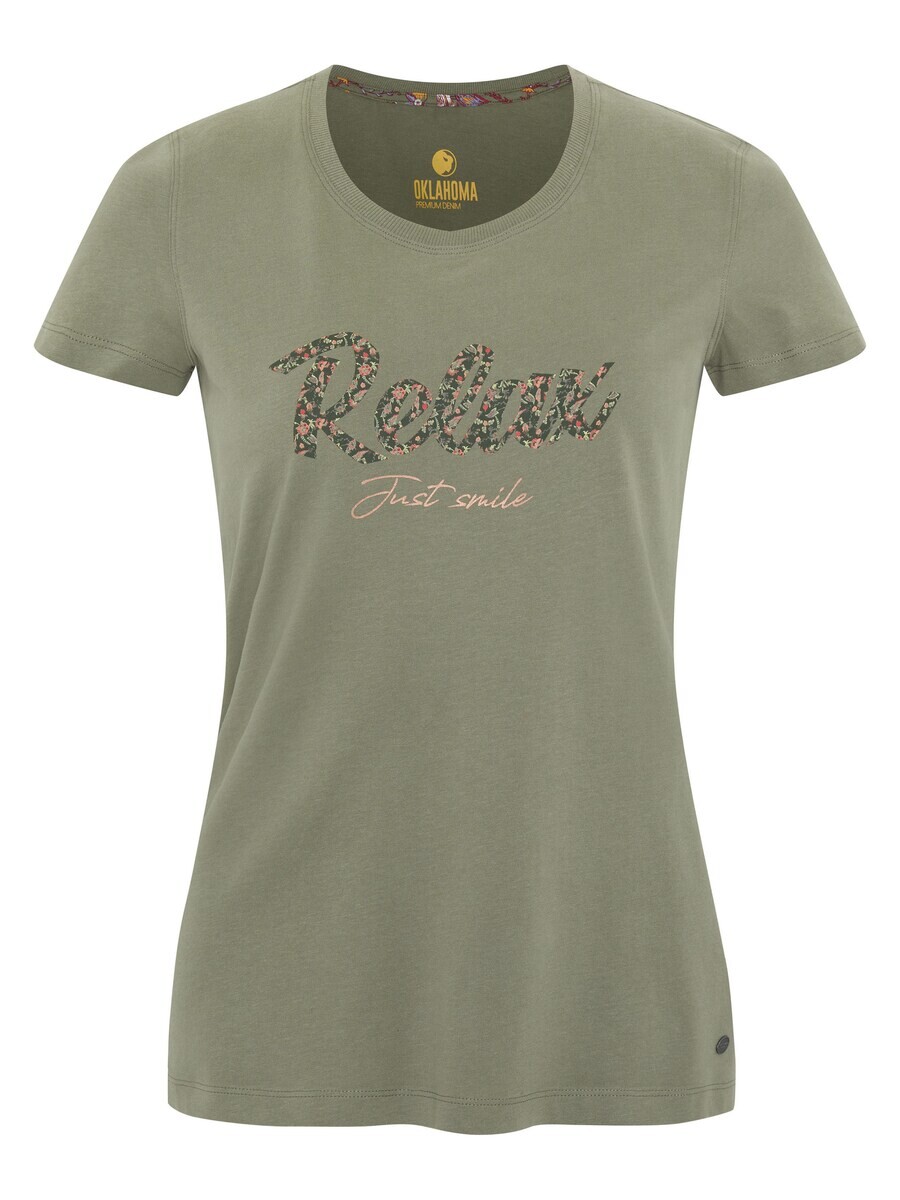 

Футболка Oklahoma Jeans, цвет Olive/Light Green/Dark Green