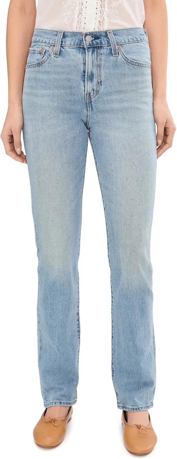 Джинсы Levi's Wedgie Slim, цвет In the Dust