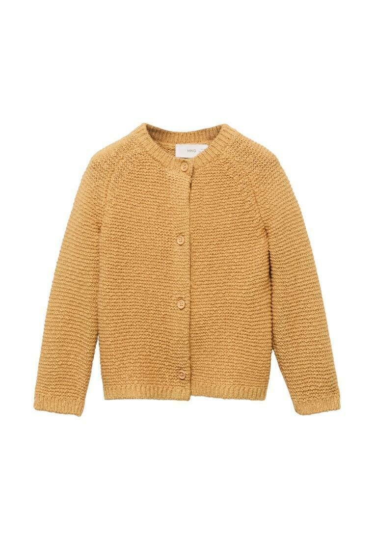 

Кардиган RABAT Mango Kids, горчичный