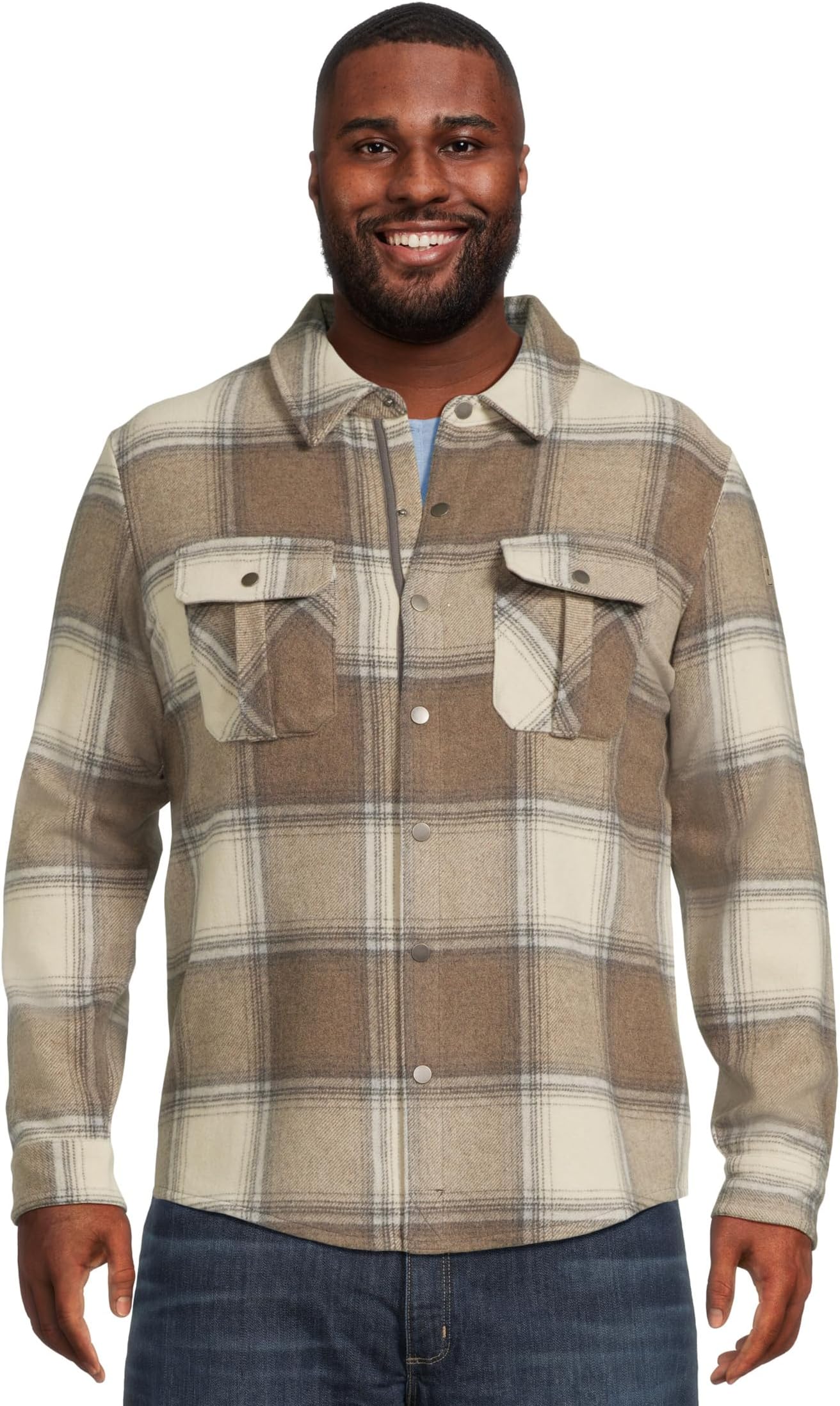 

Мужская куртка-рубашка Anchor Line Smartwool, Almond Plaid