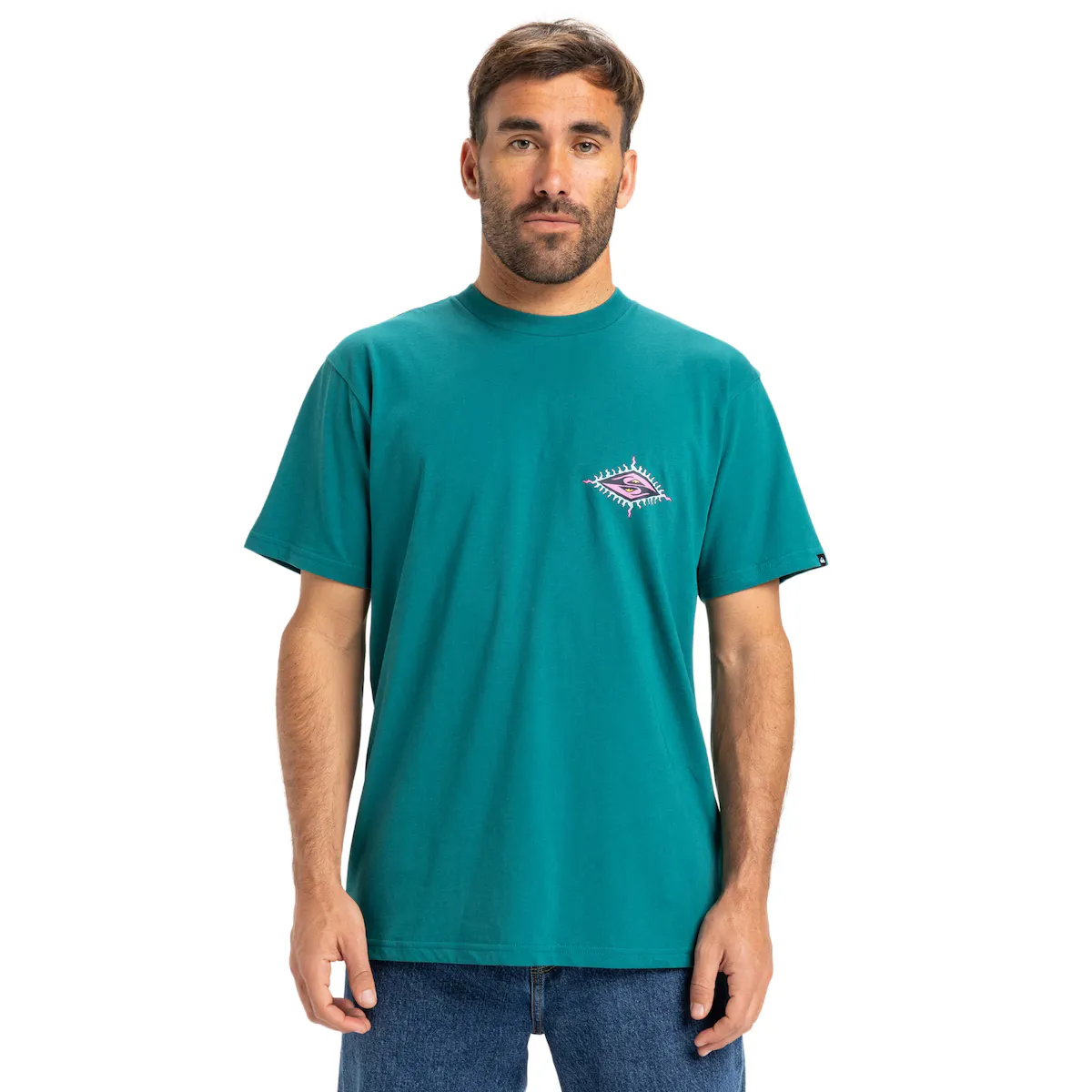 

Мужская футболка Quiksilver EV Beach Blast, зеленый