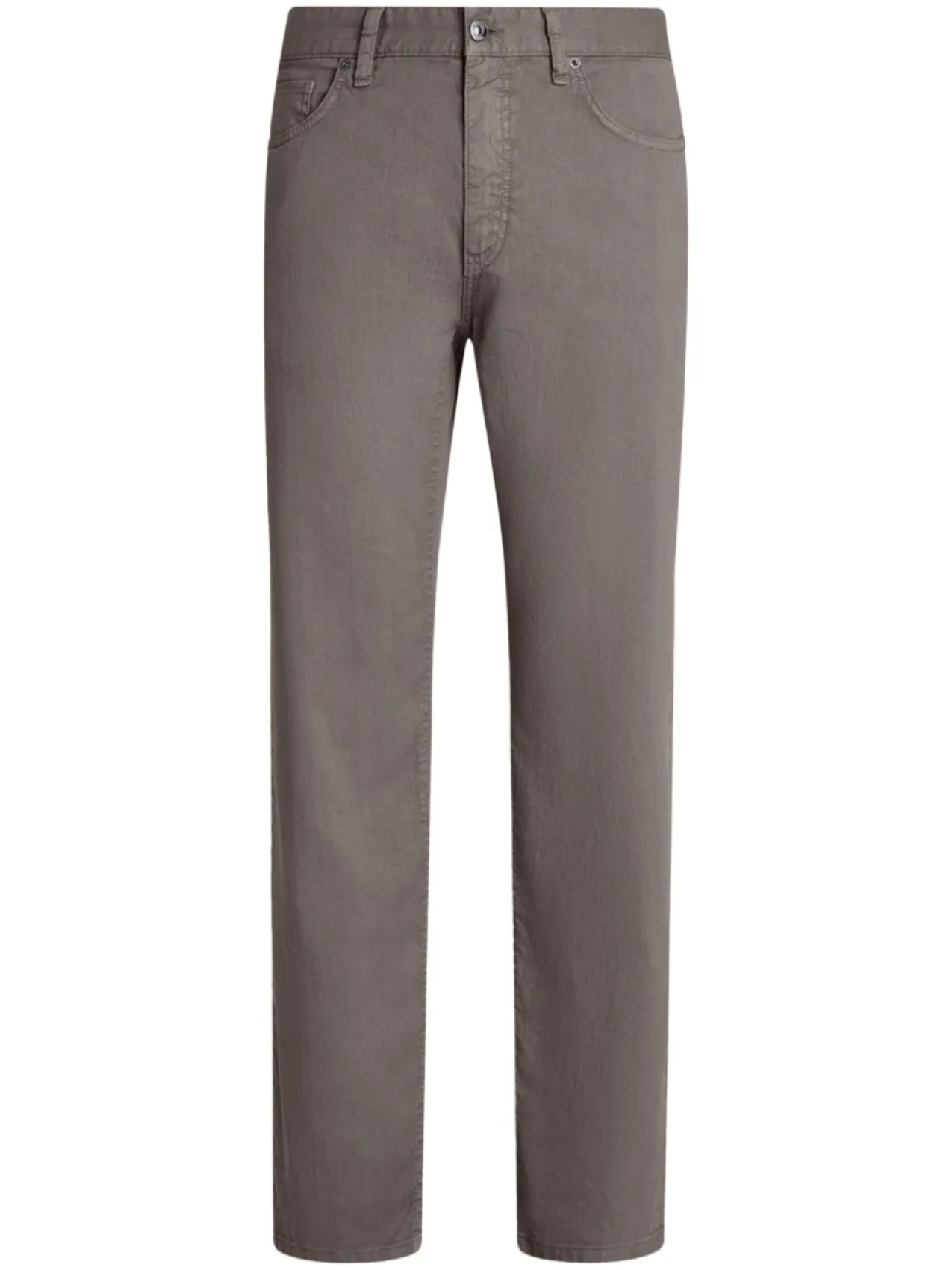 

Прямые джинсы Zegna, коричневый