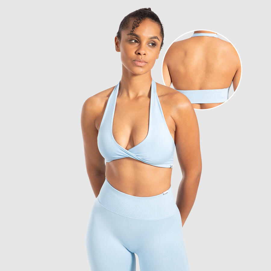 

SMILODOX Женский спортивный бюстгальтер Myrah светло-голубой