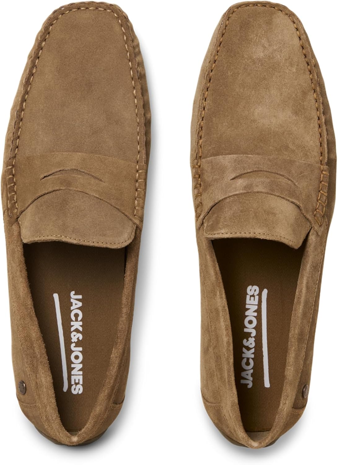 Мужские лоферы JACK JONES Jack & Jones, Cognac — фото 3