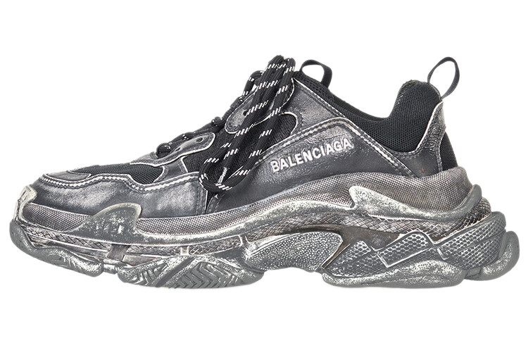 

Кроссовки Balenciaga Triple S Faded Black, Черный, Кроссовки Balenciaga Triple S Faded Black