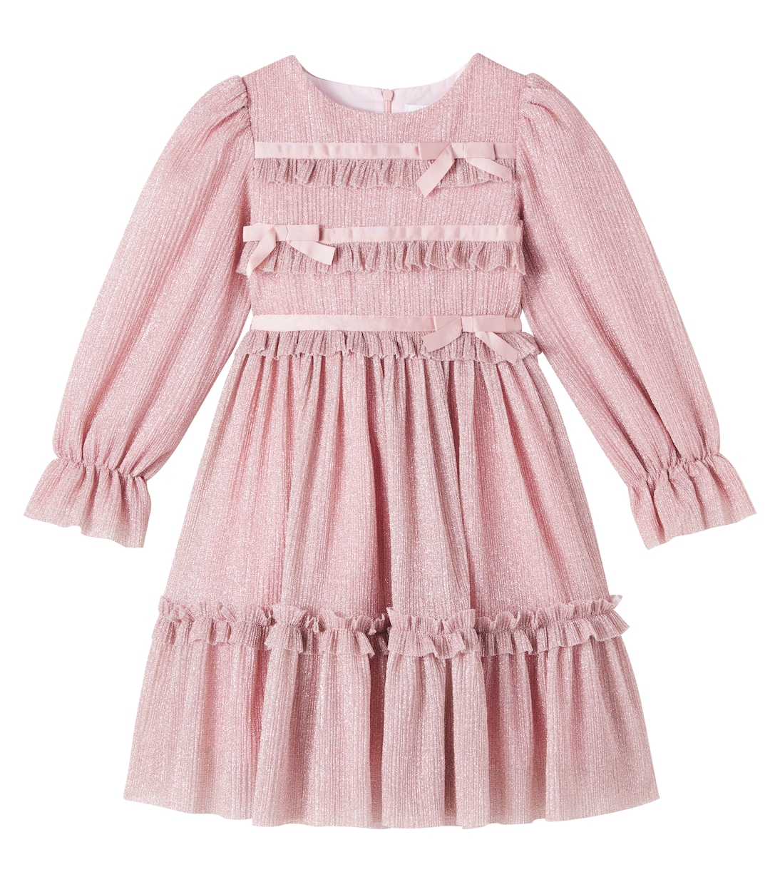 

Платье с бантом и оборками Patachou, Dusty Pink