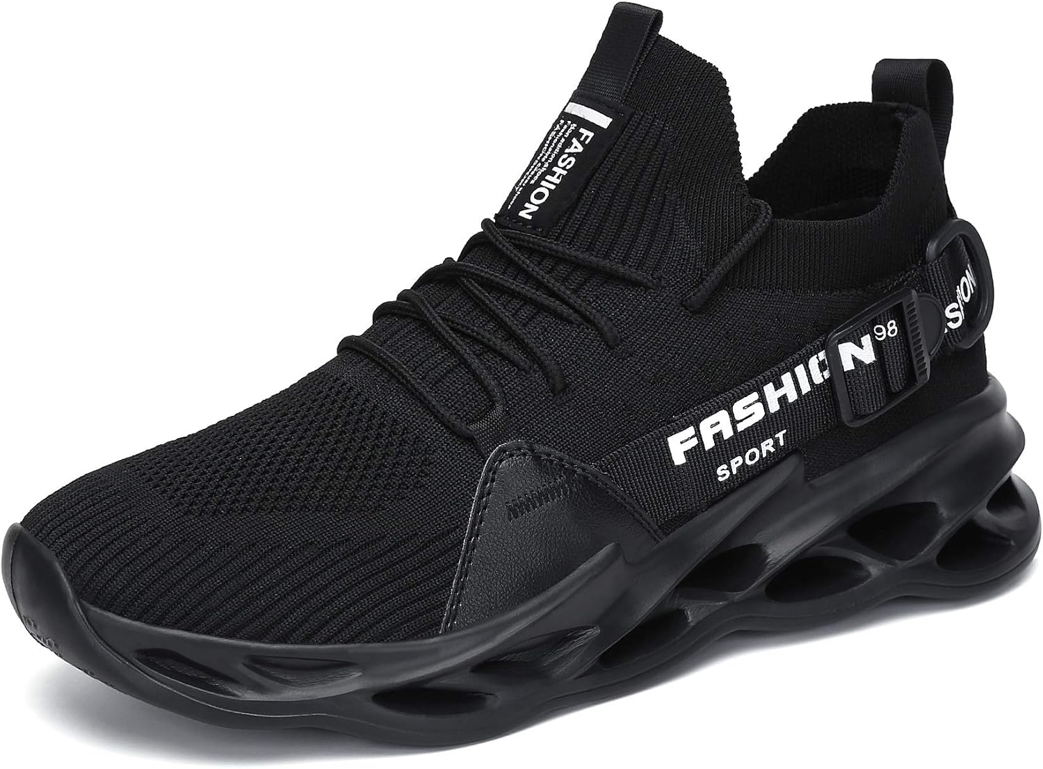 

Кроссовки Nihaoya для мужчин, для спортивной ходьбы, бега и тенниса, модные сникерсы, черный