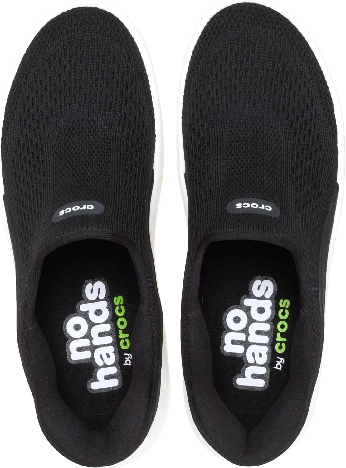 Мужские слипоны Crocs Inmotion, обувь для ходьбы с технологией LiteRide Comfort, Black — фото 4