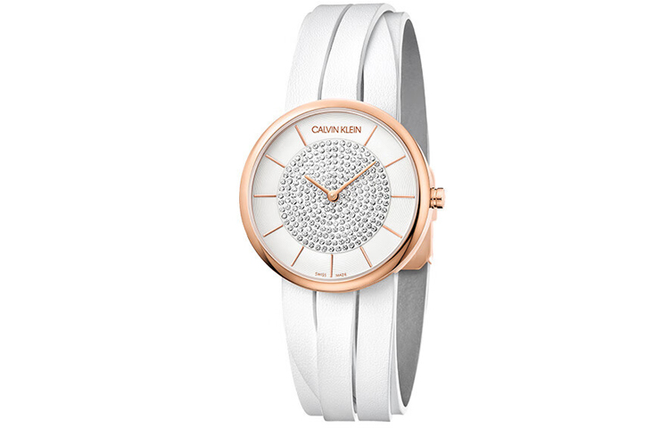 

Calvin Klein Часы женские Romanian Shoes Collection, кварцевый механизм, кожаный ремешок, серебристый циферблат 32 мм