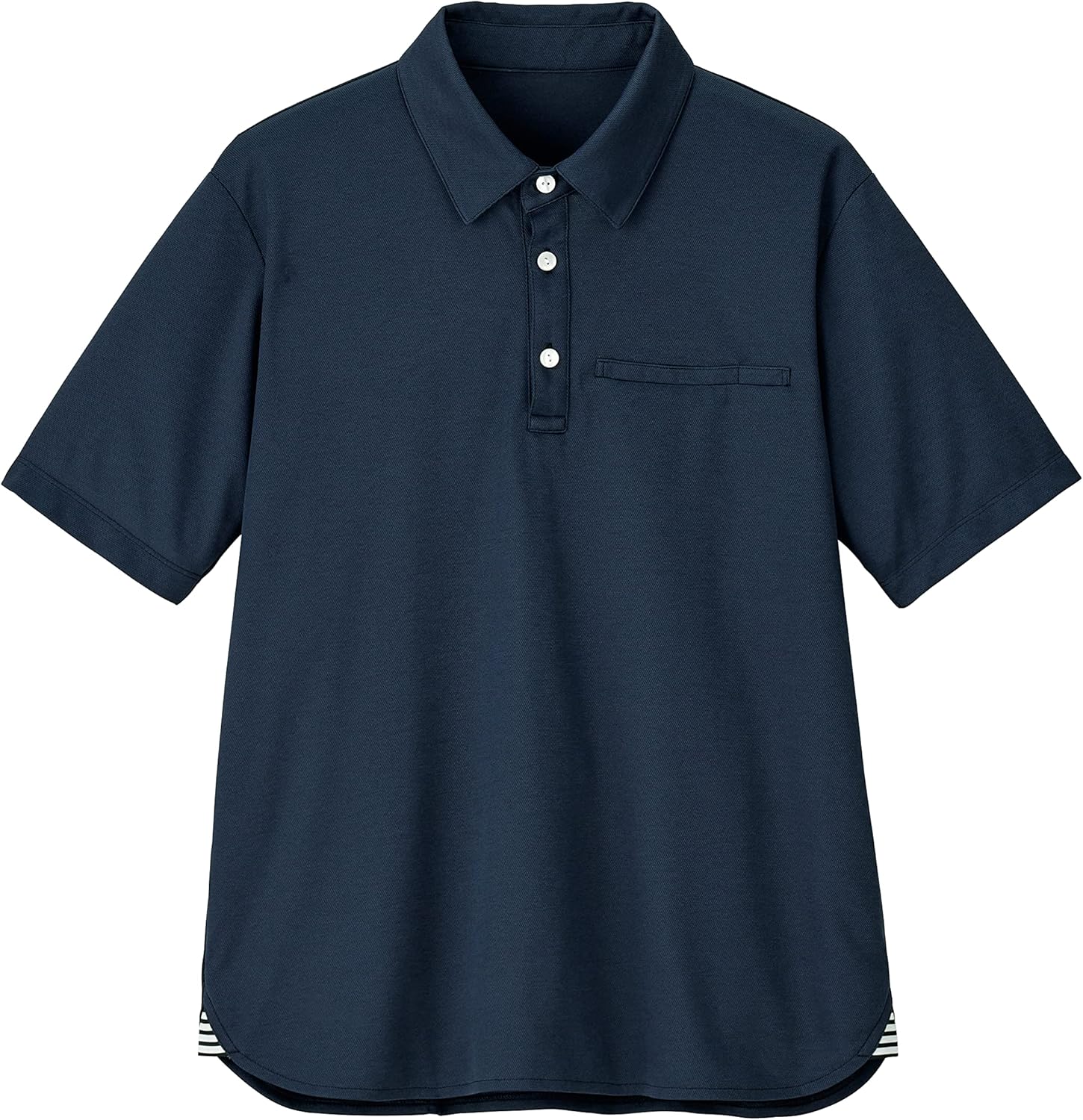 

Футболка-поло с коротким рукавом HEARTGREEN HSP017 HYGGE LIFE, темно-синий