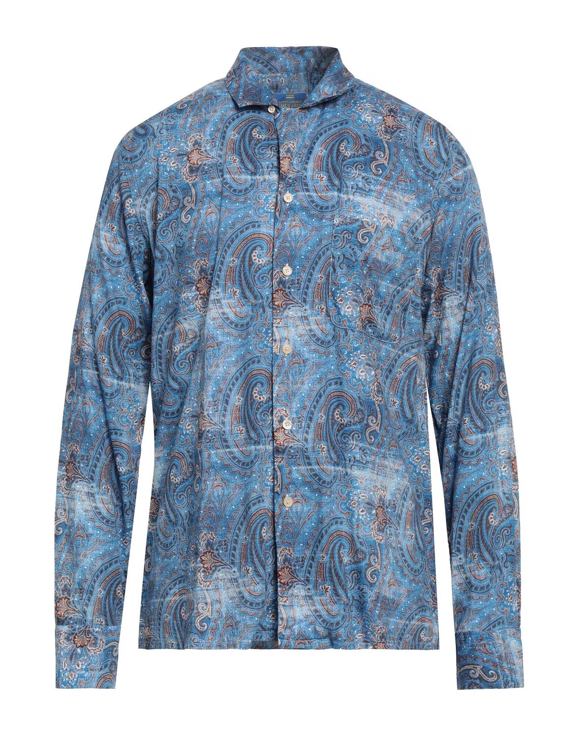 

Рубашка Alessandro Gherardi, синий