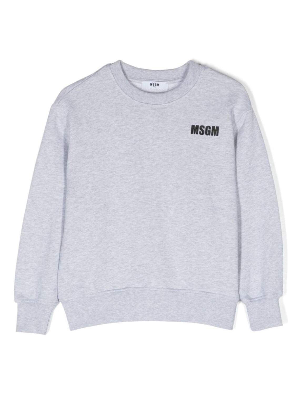 

MSGM Kids толстовка с логотипом, серый