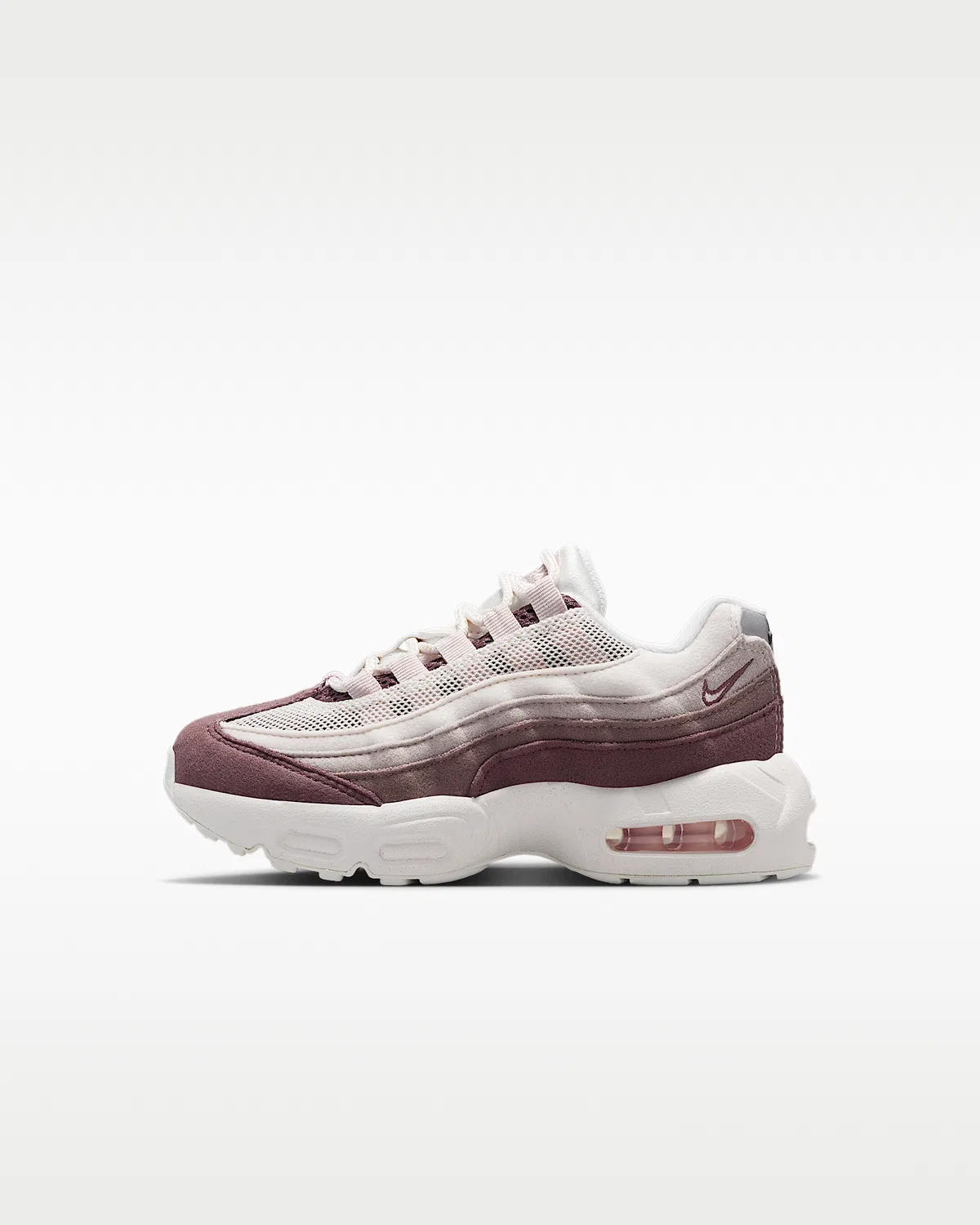 Кроссовки Nike Air Max 95 для малышей, Phantom/Tattoo/Moon Particle/Silt Red
