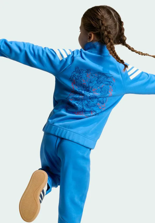 Спортивный костюм мстителей Adidas Sportswear, Ray Blue/Off White — фото 3